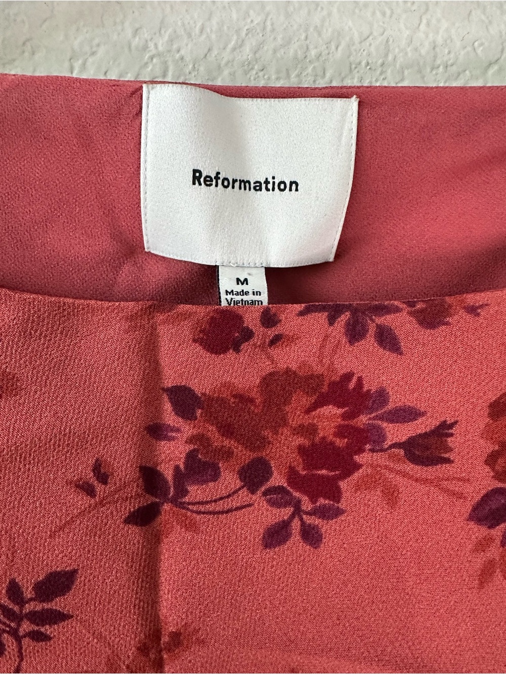 REFORMATION Ersa Maxi Red Floral Dress SZ M - Picture 4 of 7